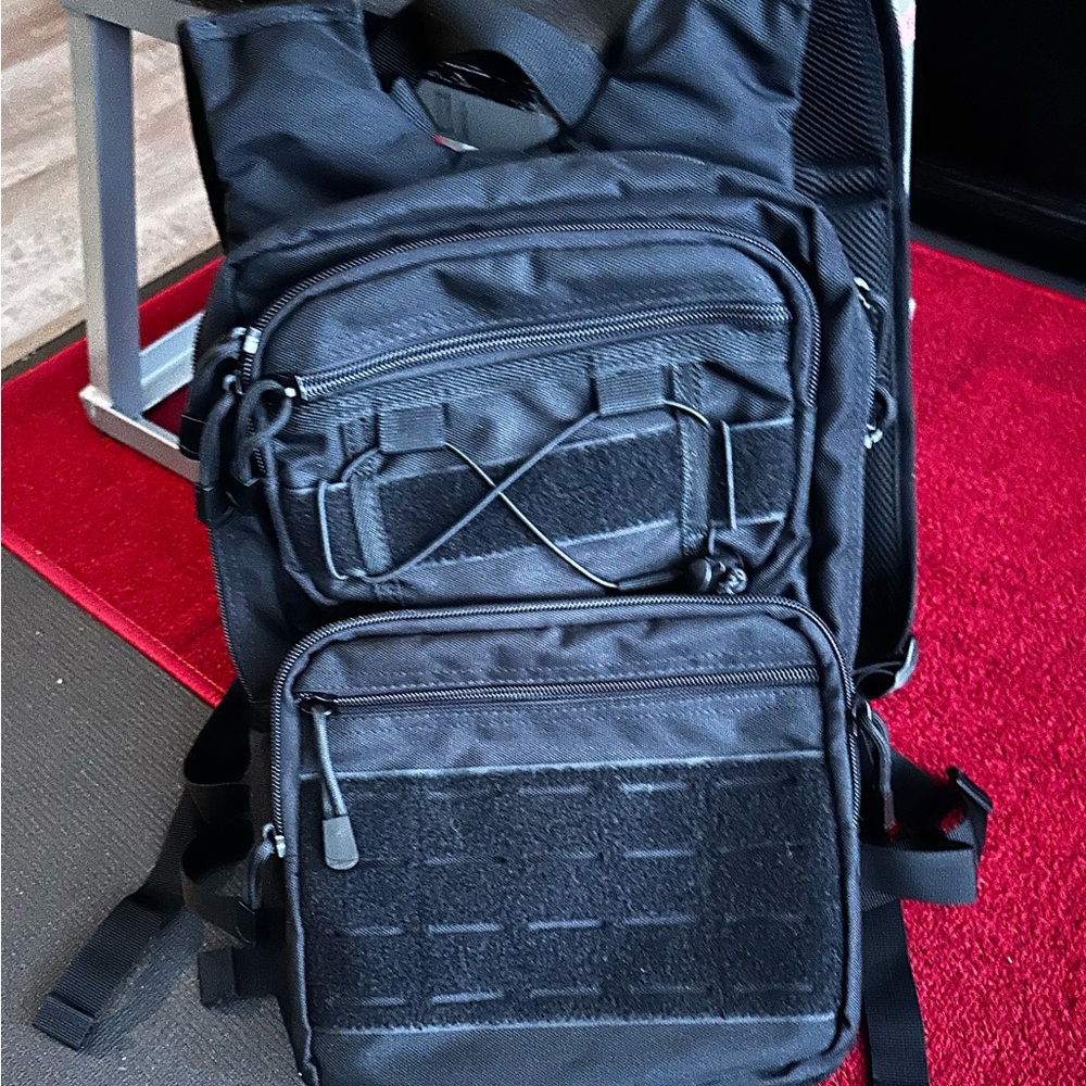 Black Tactical Backpack - image 1